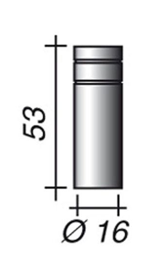 CONTACTTIP M6 0.6MM L=25MM TB 150 32340100 3339253