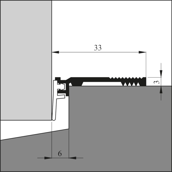 TOCHTPROFIEL/STLIJTDORPEL ANB-6 300  3340293