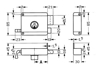 634-50 YALE OPLEGSLOT, 1 TOERS MET VASTE BUITENCILINDER, DOORNMAAT 50M  3340336