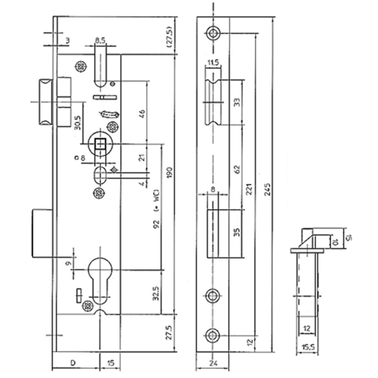 MAUER 4492 PZW 20 MM LS/RS  3341306