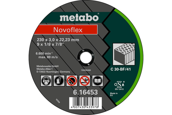 METABO DS.NOVOFLEX 150X3.0 STEEN  3341685