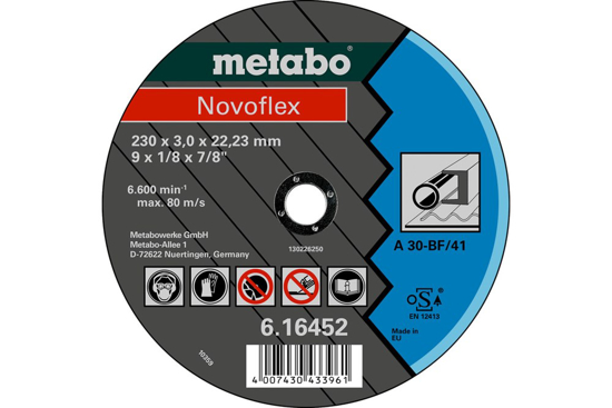 METABO DS.NOVOFLEX 180X3.0 STAAL  3341686