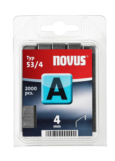 NOVUS, DUNDRAAD NIETEN, A 53 4MM, 2000 ST.  3342040