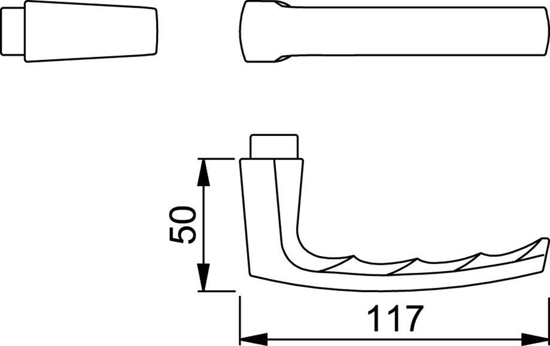 HOPPE BSG 107V GATDEEL F1  3342127