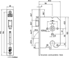 4109/17-50 DR.1+3 VEILIGHEIDSDEURSLOT, SKG**, DM50MM, PC55MM, KRUKGAT  3344215