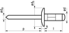 PLIA ALU/ST LH 3.2X10X9.5 R100232101 3344337