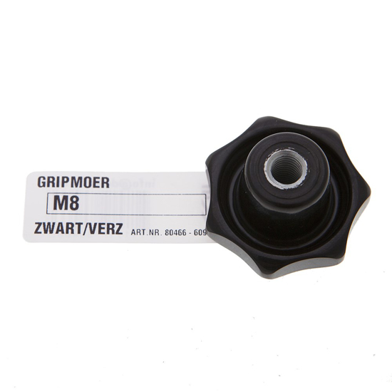 GRIPMOER ZWART VZ M8 X 40 MM DIN 6336B 1ST 80466 3349721