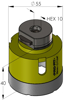 PROFIT DIAMANTBOOR MET GEINTEGREERDE C&D ADAPTER Ø55 MM 09031055 3350097