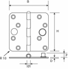 H167-89892025 / SCH.LOSSE PEN SKG***® 89 X89 VERZINKT RC  3350405