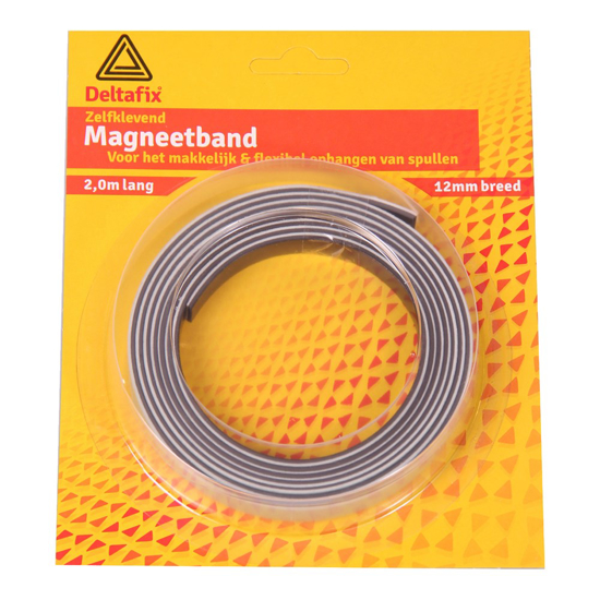 MAGNEETBAND ZELFKLEVEND BRUIN 2 M X 12MM X 2MM 2592 3350567