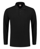 TRICORP 201008 POLOSHIRT 100% KATOEN LANGE MOUW BLACK XXL  3351061