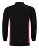 POLOSWEATER TRICORP 302001 MAAT XL ZWART/ROOD TS2000  3351095