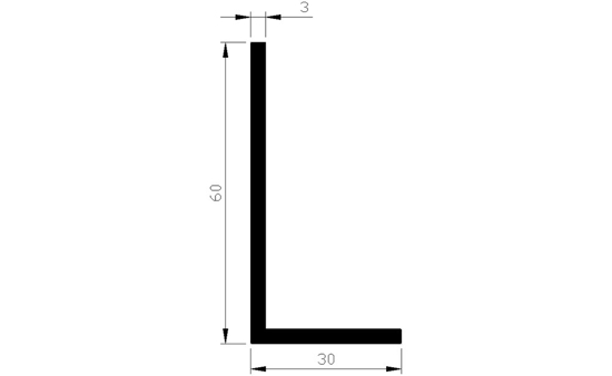 HOEK 60X30X3MM AL098173 3351262