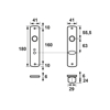 BINNENDEURSCHILDEN/TL63-8/F1/BLISTER 63504891BL63 3352081