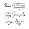 OPLEGSLOT 3016/SKG**/WIT/BLISTER 30160098BL 3352088