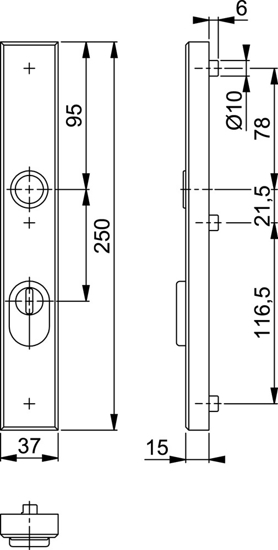 HOPPE BSG 2280ZA PC92 F1 SKG3  3352310