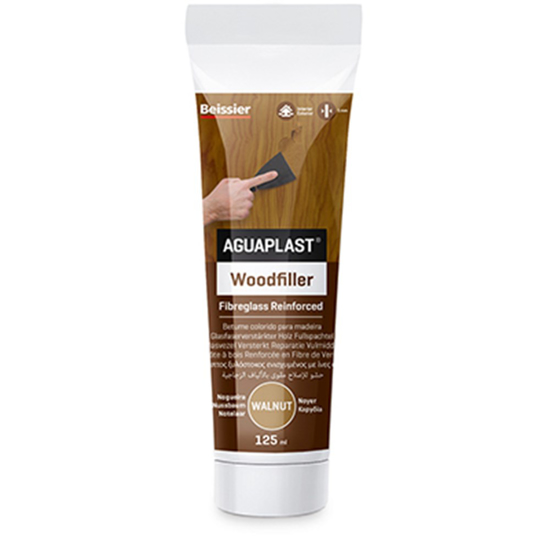 AGUAPLAST WOODFILLER (KNEEDBAAR HOUT) MAHONIE (125ML)  3352817