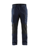 SERVICE WERKBROEK MET STRETCH DONKER MARINEBLAUW/ZWART C48 14591845869  3353211