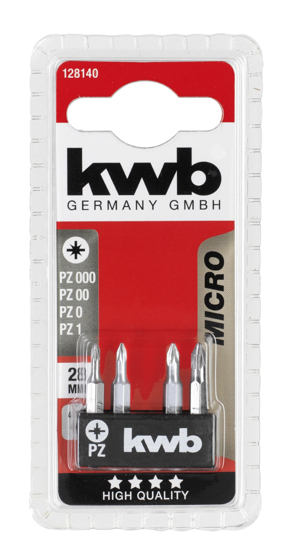 4 BITS 28 MM MICRO PZ KAART 128140 3353530