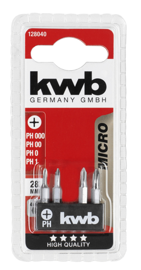 4 BITS 28 MM MICRO PH KAART 128040 3353531