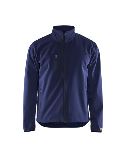 JACK LIGHT SOFTSHELL 4952 - MARINEBLAUW/ZWART  3354106