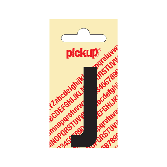 PLAKLETTER NOBEL 60 MM ZWART J 31002060J 3343864