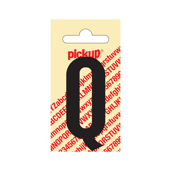 PLAKLETTER NOBEL 60 MM ZWART Q 31002060Q 3343871