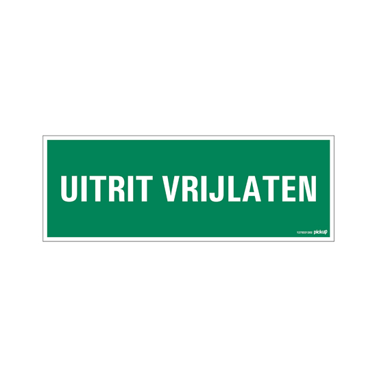 BORD UITRIT VRIJLATEN 330X120 MM 1270331282 3345166