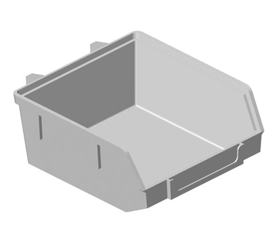 GEREEDSCHAPSBAKJE KUNSTSTOF 9X9X4CM WIT 11403-00000  3349321