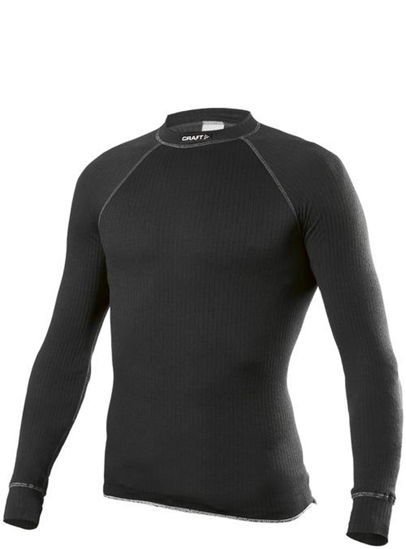 CRAFT ACTIVE SHIRT RONDE HALS LANGE MOUW , ZWART, MT.S 194004-2999-4 3339617