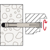 FISCHER F 10 M 152 MET. KOZIJNPLUG 88678 3340779