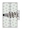 FISCHER GK-S4.5X35 GIPSPLAATPL+SCHR 52390 3341204