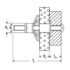 FISCHER HM 5X65 S MET. HOLLEWANDPLUG 519775 3351161