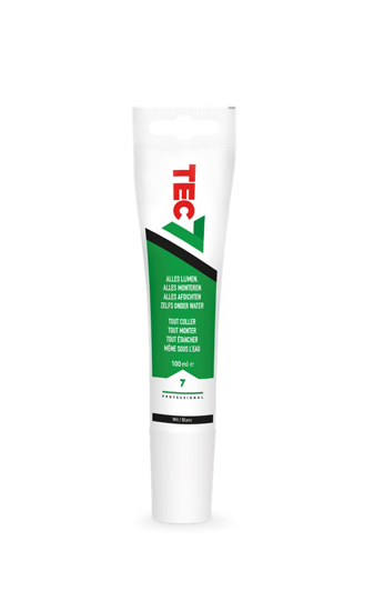 TEC7 WIT - TUBE 100ML ALLES AFDICHTEN, LIJMEN EN MONTEREN 535205000 3356505