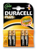 DURACELL PLUSPOWER 1,5V AAA MN2400 (BLISTER A 4 STUKS)  3356576