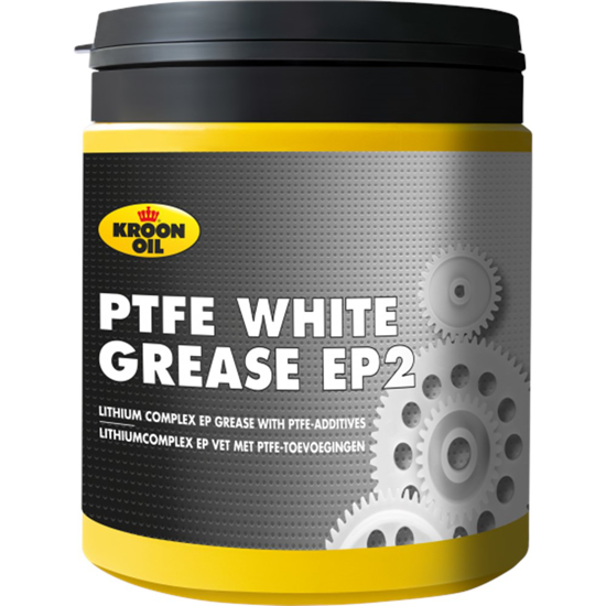 600 G POT KROON-OIL PTFE WHITE GREASE EP2 34076 3358000