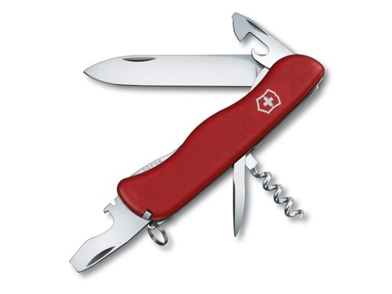 ZAKMES,VICTORINOX,PICKNICKER,11FUNCT.,2 LOCK,ROOD,BLISTER  3358064