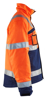 WINTERJAS HIGH VIS HIGH VIS ORANJE/MARINEBLAUW L 486218115389L  3350751