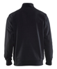 SWEATSHIRT BI-COLOUR MET HALVE RITS ZWART/GRIJS XXL 335311589994XXL  3352537