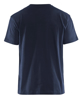 T-SHIRT BI-COLOUR DONKER MARINEBLAUW/ZWART S 337910428699S  3354556