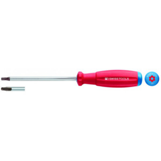 Afbeeldingen van PB SCHROEVENDRAAIER SWISSGRIP 8400.B 20-100 TORX MET BORING TX20