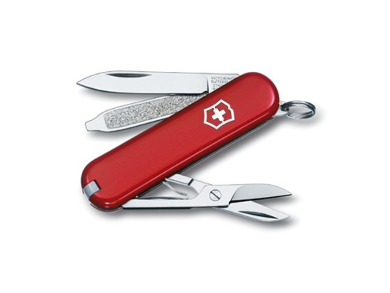 Afbeeldingen van VICTORINOX ZAKMES CLASSIC SD, 7 FUNCTIES KLEUR ROOD