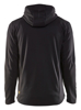 Afbeeldingen van HOODIE MET HELE RITS ZWART M 354025269900M