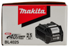 Afbeeldingen van MAKITA ACCU BL4025 XGT 40V MAX 2,5AH 191B36-3