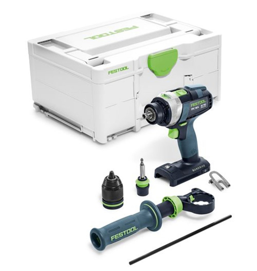 Afbeeldingen van FESTOOL ACCU KLOPBOORMACHINE QUADRIVE TPC 18/4 I-BASIC