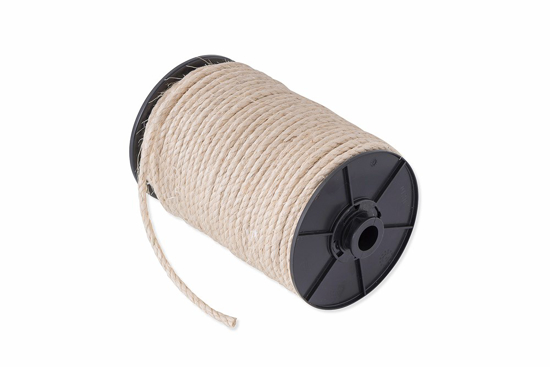 Afbeeldingen van DX SISAL 4-STRENGS 10MM NATUREL (ROL 80 MTR)