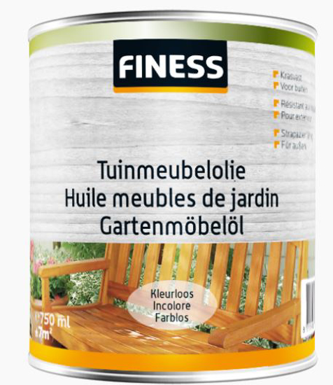 Afbeeldingen van FINESS TUINMEUBELOLIE 750 ML KLEURLOOS