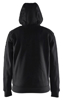 Afbeeldingen van HOODIE MET WARME VOERING ZWART L 493325149900L