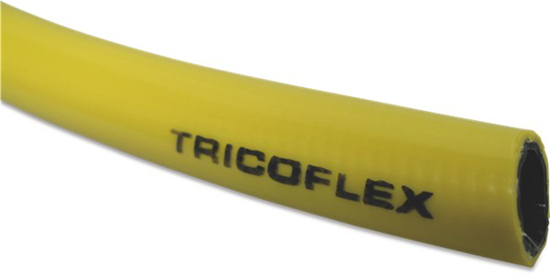 Afbeeldingen van TRICOFLEX SLANG PVC 9BAR GEEL 19 MM X 25,3 MM (25MTR)