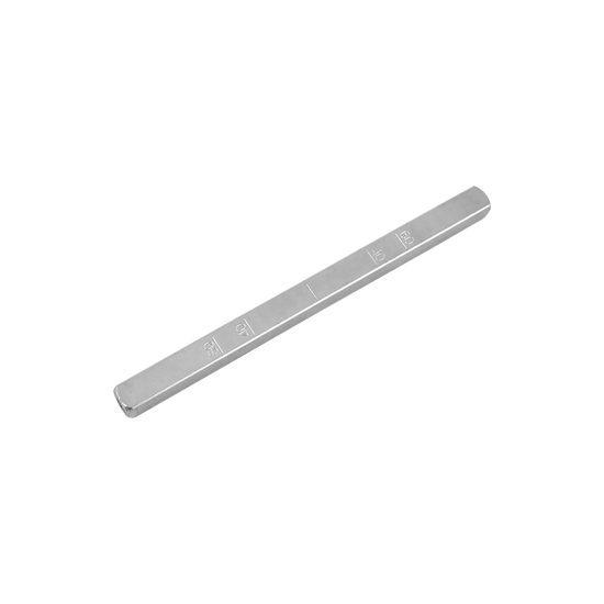 Afbeeldingen van GPF KRUKSTIFT EXCENTRISCH 8X8X120MM TBV DEURDIKTE 64MM